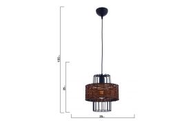 Hasır ve Rattan Avizeler 023