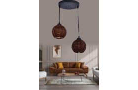 Hasır ve Rattan Avizeler 024