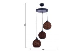 Hasır ve Rattan Avizeler 024