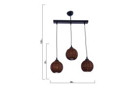 Hasır ve Rattan Avizeler 023